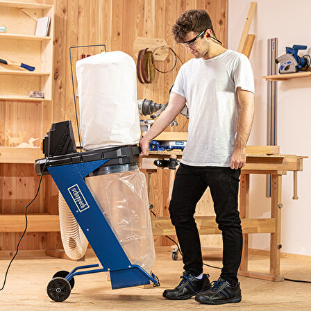 Scheppach DC500 Toz Emme Makinesi 75 lt  550 W - 5906307901