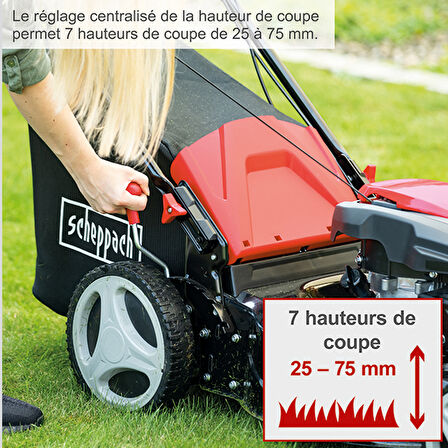 Scheppach MS173-51 Benzinli Çim Biçme Makinesi - 5911259903