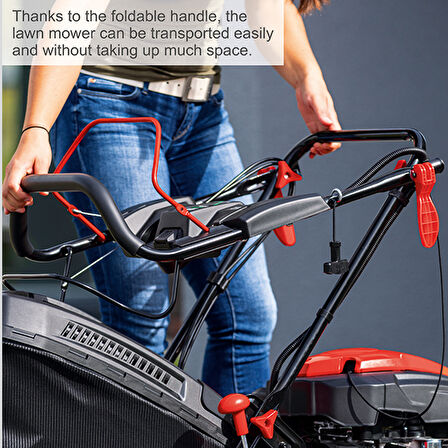 Scheppach MS225-56 Benzinli Çim Biçme Makinesi - 59112779969