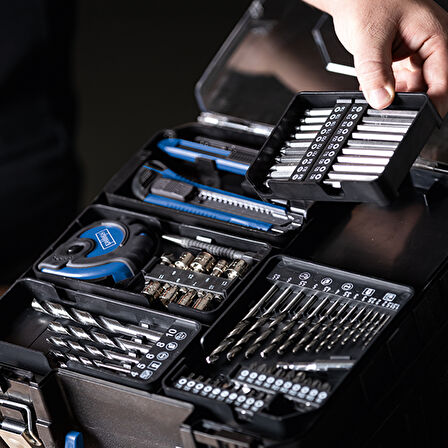 Scheppach C-DTB74/1-X 20V 1x2AH Akülü Vidalama + 74 Parça Aksesuar Seti - 5909315900