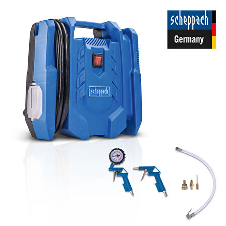 Scheppach Airforce 7 Taşınabilir Lastik Hava Kompresörü 8 Bar - 5906168901