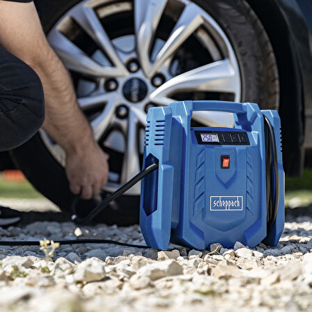 Scheppach Airforce 7 Taşınabilir Lastik Hava Kompresörü 8 Bar - 5906168901