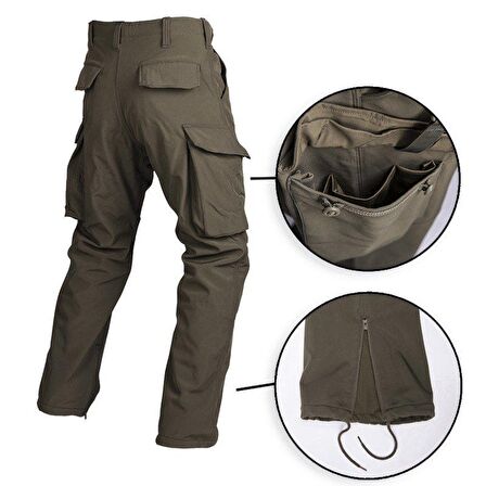 STURM SOFTSHELL HOSE YESIL PANTOLON