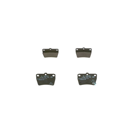 BALATA FREN ARKA 0986TB2406 -(TOYOTA  RAV4 00/05/CHERY  TIGGO 08/12 )