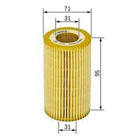 YAG FILTRESI W203 05-07 W204 07-14 C219 05-10 C218 11-14 W211 05-08 W212 09-15 - BOSCH F026407008