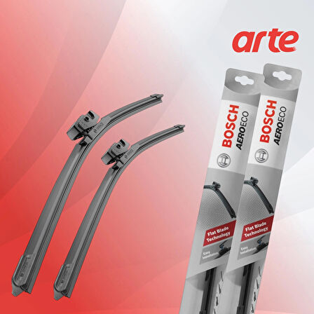 Hyundai IX20 Ön Silecek Takımı 2009-2020 Uyumlu | Aeroeco Serisi | 2'li Set |