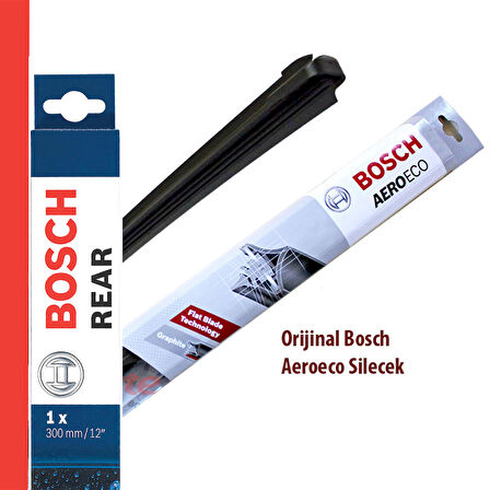 Subaru XV Ön ve Arka Silecek Takımı 2011-2017 Bosch AeroEco