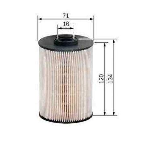 YAKIT FILTRESI MAZOT CRAFTER 2.5TDI BJM BJK 06-11 - BOSCH F026402101