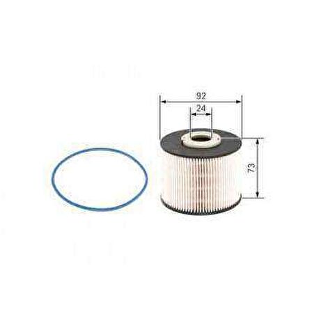 MAZOT FILTRE ELEMANI P3008 EXPERT III RCZ P308 P508 P807 P407 P5008 JUMPY III C4 II DS4 C4 PICASSO C8 DS5 C5 III DW10CTED4 2.0HDI 16V KUGA MONDEO C MAX 2.0TDCI 163PS 11 -- - BOSCH F026402120