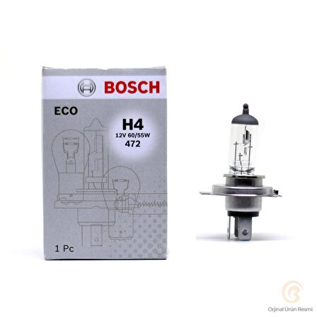 Bosch H4 Far Ampülü 12v 60/55w Tırnaklı Tip 1987302803 - 2 ADET