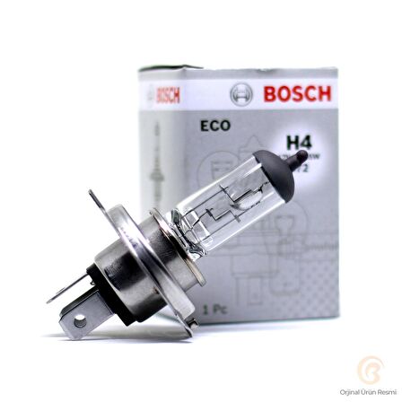 Bosch H4 Far Ampülü 12v 60/55w Tırnaklı Tip 1987302803 - 2 ADET