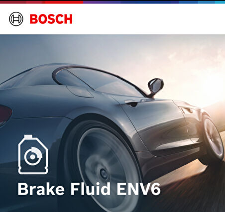 Bosch ENV6 Fren Hidroliği 500ML– DOT 3/4/5.1 Uyumlu | Yüksek Performans Hidrolik Yağ