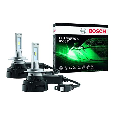 Bosch Gigalight H7 12V 30W Led Xenon 6000K Beyaz Işık Canbus