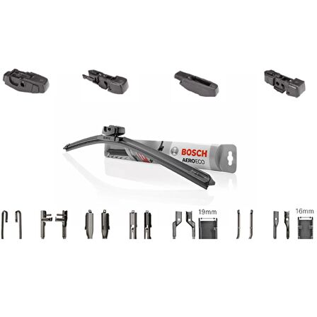 Bosch Aeroeco 4 Aparatlı Muz Silecek 470 mm - AE48