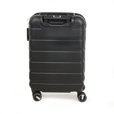 Hoffmanns Titan Kabin Boy ABS Valiz - Siyah - 57x37x23 cm