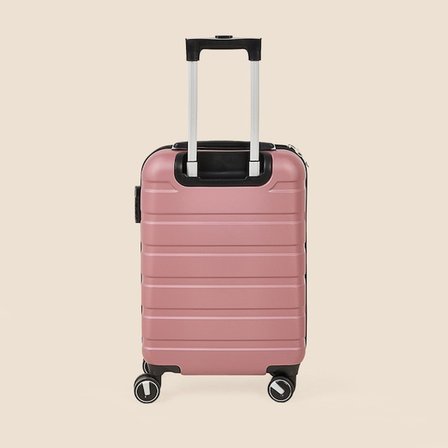Hoffmanns Titan Kabin Boy ABS Valiz - Gülkurusu - 57x37x23 cm