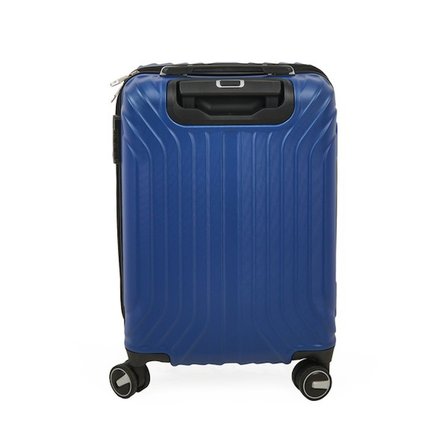 Hoffmanns Vertical Line Kabin Boy ABS Valiz - Gece Mavisi - 57x37x23 cm