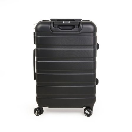 Hoffmanns Titan Orta Boy ABS Valiz - Siyah - 66x45x26 cm
