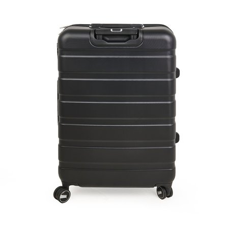 Hoffmanns Titan Büyük Boy ABS Valiz - Siyah - 76x52x30 cm