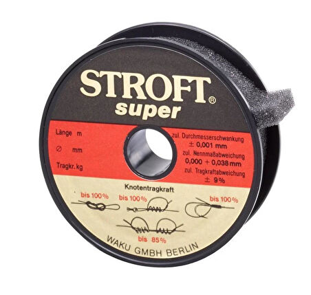 Stroft Süper Monofilament Misina 300mt Grey/Green-0,35 mm