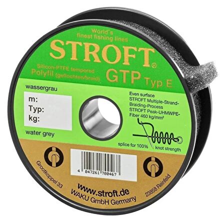 Stroft Gtp Typ E Örgü Misina Gri 150M E4 - 0,18mm