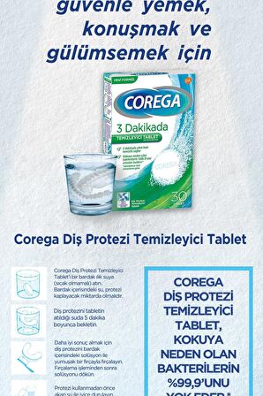 Cleanser Bio Protez Temizleme Tableti 30'lu X 2 Adet