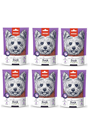 Wanpy Ördek Fileto Köpek Ödülü 100 Gr. X 6 Adet