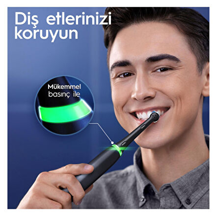 Oral-B iO 6 Smile Siyah Şarjlı Diş Fırçası