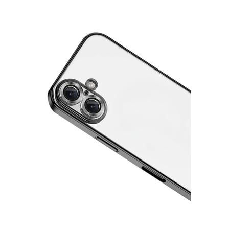 Apple iPhone 17 Razer Lensli Silikon - Siyah