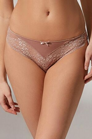 Cappucino New Linda Lace Slip