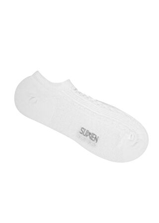 Suwen Kadın Knit Sneaker Çorap