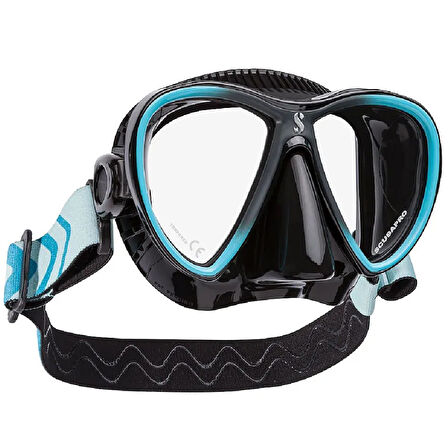 Scubapro Synergy Twin Dalış Maskesi Turkuaz