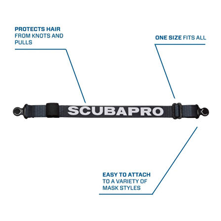 Scubapro Synergy Twin Dalış Maskesi Siyah/Kırmızı