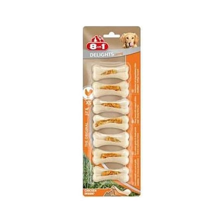 Delights Tavuklu Press Kemik Küçük Irk Köpek Ödülü XS 140 Gr