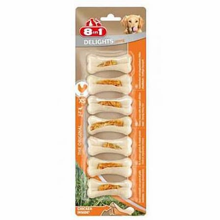 Delights Tavuklu Press Kemik Küçük Irk Köpek Ödülü XS 140 Gr