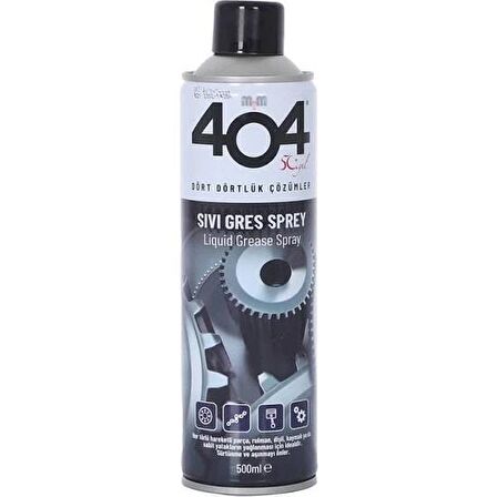 404 Sıvı Gres 500 ml.