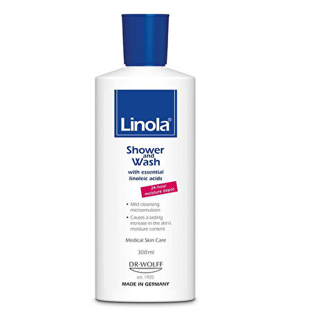 Linola Yüz ve Vücut Duş Jeli 300 ml