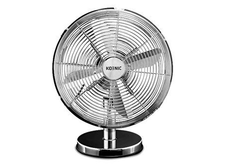 KOENIC KTF 30321 Masaüstü Vantilatör Krom