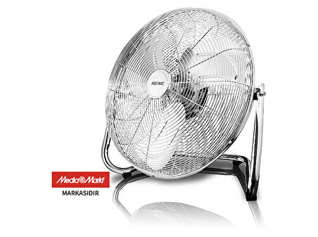 KOENIC  KFF 45322 M Yer Tipi Vantilatör Krom