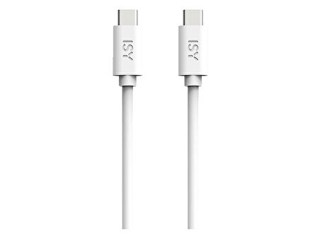 ISY IUC-0031 100W E-Mark çipli USB-C to USB-C 1m Şarj Kablosu