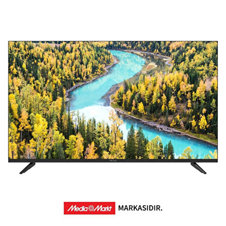 PEAQ 43Q80 43 inç 109 Ekran Dahili Uydu Alıcı Google 4K Ultra HD QLED TV
