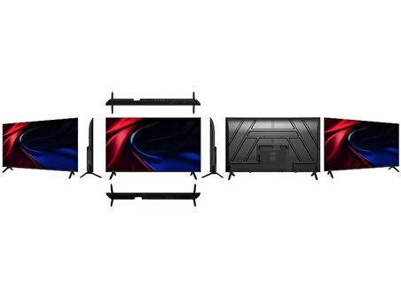 PEAQ 50Q80 50 inç 126 Ekran Dahili Uydu Alıcı Google 4K Ulra HD QLED TV