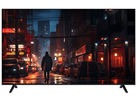 PEAQ 75Q80 75 inç 189 Ekran Dahili Uydu Alıcı Google 4K Ultra HD QLED TV