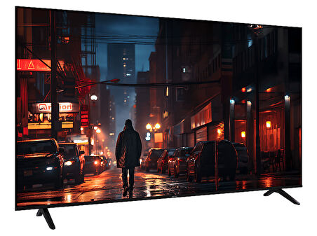 PEAQ 75Q80 75 inç 189 Ekran Dahili Uydu Alıcı Google 4K Ultra HD QLED TV