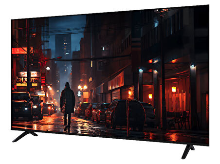 PEAQ 75Q80 75 inç 189 Ekran Dahili Uydu Alıcı Google 4K Ultra HD QLED TV