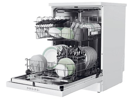 KOENIC KDW 6015 E FS W E Enerji Sınıfı 13 Kişilik 5 Programlı Bulaşık Makinesi Beyaz