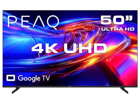 PEAQ 50U8500 50'' Smart TV – Google İşletim Sistemli, Dahili Uydu Alıcılı 4K UHD TV
