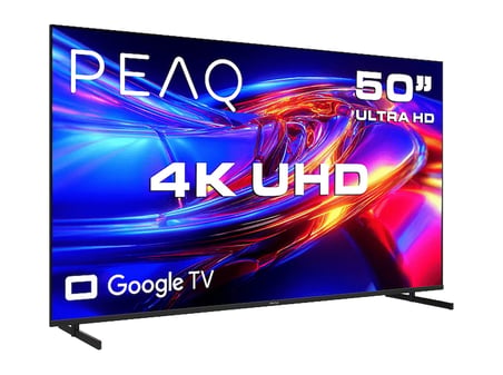 PEAQ 50U8500 50'' Smart TV – Google İşletim Sistemli, Dahili Uydu Alıcılı 4K UHD TV