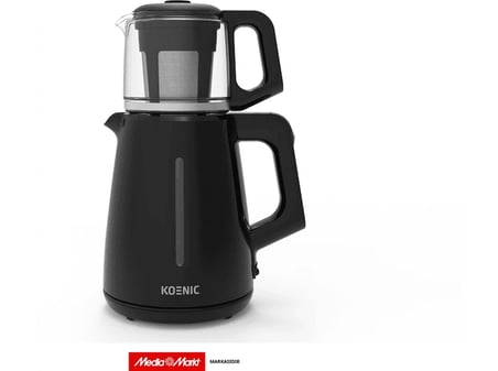 KOENIC KTM 171826 B 1700 W 1.9 L Cam Demlikli Çay Makinesi