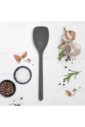  GreenPan Silikon Sote Kaşığı Gri | Platinum Silicone | BPA İçermez | 200°C Isıya Dayanıklı |